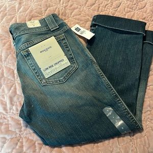 Gap cropped jeans